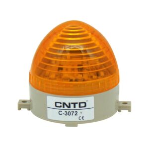ΦΑΡΟΣ LED STROBE 12-230VAC/DC 85Χ75mm ΚΙΤΡΙΝΟΣ C-3072 CNTD