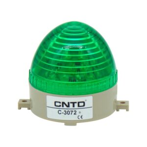 ΦΑΡΟΣ LED STROBE 12-230VAC/DC 85Χ75mm ΠΡΑΣΙΝΟΣ C-3072 CNTD