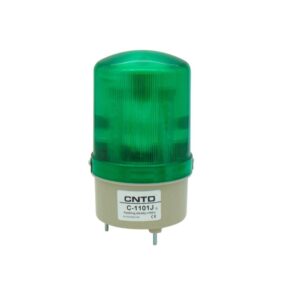 ΦΑΡΟΣ LED MULTIFUNCTION ΜΕ BUZZER 24VDC/230VAC 85X155mm ΠΡΑΣΙΝΟΣ C-1101J CNTD