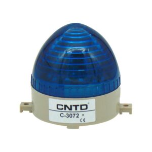 ΦΑΡΟΣ LED STROBE 12-230VAC/DC 85Χ75mm ΜΠΛΕ C-3072 CNTD