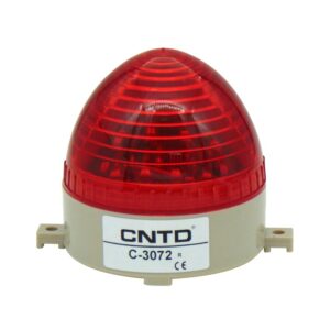 ΦΑΡΟΣ LED STROBE 12-230VAC/DC 85Χ75mm ΚΟΚΚΙΝΟΣ C-3072 CNTD