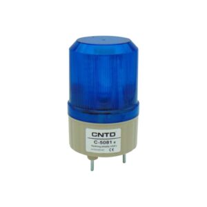 ΦΑΡΟΣ LED MULTIFUNCTION 24VDC/230VAC 80X125mm ΜΠΛΕ C-5081 CNTD