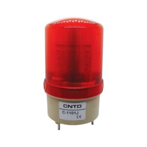 ΦΑΡΟΣ LED FLASHING ΜΕ BUZZER 24VDC 85X160mm ΚΟΚΚΙΝΟΣ C-1101J CNTD