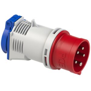 ADAPTOR ΒΙΟΜΗΧΑΝΙΚΟ ΑΡΣΕΝΙΚΟ 5P 16Α ΣΕ ΠΡΙΖΑ ΣΟΥΚΟ 16A IP44 9433020 PCE