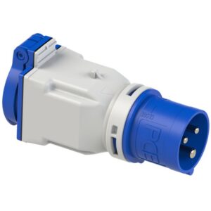 ADAPTOR ΒΙΟΜΗΧΑΝΙΚΟ ΑΡΣΕΝΙΚΟ 3P 16Α ΣΕ ΠΡΙΖΑ ΣΟΥΚΟ 16A IP44 9433100 PCE