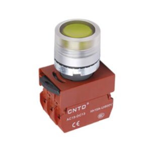 ΜΠΟΥΤΟΝ ΧΩΝΕΥΤΟ Φ22 1NO ΜΕ ΛΥΧΝΙΑ 24VAC/DC ΚΙΤΡΙΝΗ C2PIF-Y CNTD