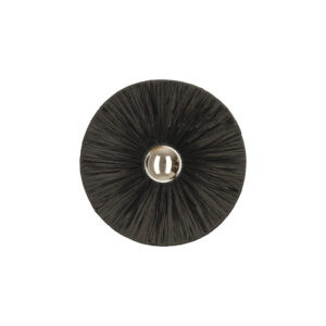 WALL LIGHT 1xE27 MAX 20W METAL - BLACK RATTAN