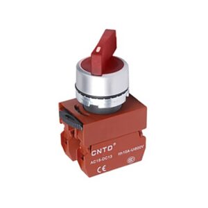 ΔΙΑΚΟΠΤΗΣ Φ22 0-1 1NO ΜΕ ΛΥΧΝΙΑ 24VAC/DC ΚΟΚΚΙΝΗ C2SIL-R CNTD