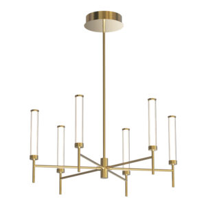 PENDANT LED LIGHT 46W 3000K TRIAC BRUSHED GOLD