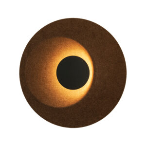 LED ΗΧΟΑΠΟΡΡΟΦΗΤΙΚΟ ΦΩΤΙΣΤΙΚΟ ΤΟΙΧΟΥ 6W ΚΑΦΕ - ΜΑΥΡΟ