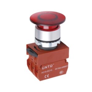 ΜΠΟΥΤΟΝ ΧΩΝΕΥΤΟ ΜΑΝΙΤΑΡΙ Φ22 1NC ΜΕ ΛΥΧΝΙΑ 24VAC/DC ΚΟΚΚΙΝΗ R2PIM4 CNTD