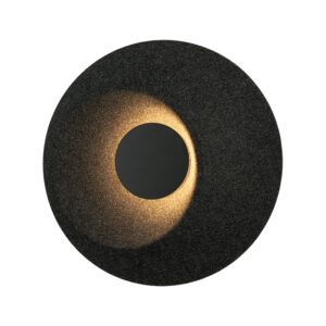 LED ΗΧΟΑΠΟΡΡΟΦΗΤΙΚΟ ΦΩΤΙΣΤΙΚΟ ΤΟΙΧΟΥ 5W ΣΚΟΥΡΟ ΓΚΡΙ - ΜΑΥΡΟ