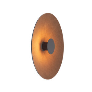 LED ΗΧΟΑΠΟΡΡΟΦΗΤΙΚΟ ΦΩΤΙΣΤΙΚΟ ΤΟΙΧΟΥ 6W ΚΑΦΕ - ΜΑΥΡΟ