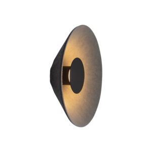 LED ΗΧΟΑΠΟΡΡΟΦΗΤΙΚΟ ΦΩΤΙΣΤΙΚΟ ΤΟΙΧΟΥ 6W ΚΑΦΕ - ΜΑΥΡΟ