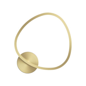 WALL LED LIGHT 26W 3000K BRUSHED GOLD METAL - ALUMINIUM - ACRYLIC