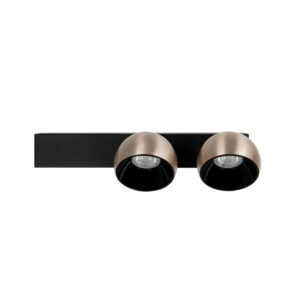 LED ΦΩΤΙΣΤΙΚΟ ΤΟΙΧΟΥ 25W ΣΑΓΡΕ ΜΑΥΡΟ - ΣΑΜΠΑΝΙΖΕ