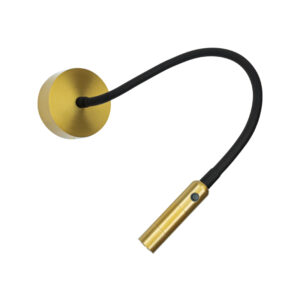 LED ΦΩΣ ΑΝΑΓΝΩΣΗΣ 3W 3000K ΧΡΥΣΟ ΜΑΤ ΜΕΤΑΛΛΟ-ΑΛΛΟΥΜΙΝΙΟ