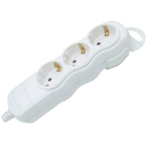 ΠΟΛΥΠΡΙΖΟ ΑΣΦΑΛΕΙΑΣ 3 ΘΕΣΕΩΝ ΧΩΡΙΣ ΚΑΛΩΔΙΟ ΑΝΟΙΓΟΜΕΝΟ ΛΕΥΚΟ KCG03M BNG