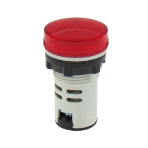 ΛΥΧΝΙΑ ΕΝΔΕΙΚΤΙΚΗ LED Φ22 230VAC ΚΟΚΚΙΝΗ ΜΕ ΒΙΔΕΣ AD22-22CS XND