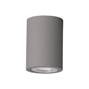 ΣΤΕΓΑΝΟ ΦΩΤΙΣΙΚΟ ΟΡΟΦΗΣ ΕΞΩΤΕΡΙΚΟΥ ΧΩΡΟΥ 1xGU10 LED MAX 9W ΤΣΙΜΕΝΤΟ - ΜΕΤΑΛΛΟ IP54