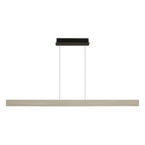 LED ΚΡΕΜΑΣΤΟ ΦΩΤΙΣΤΙΚΟ 40W 3000K ΒΟΥΡΤΣΙΣΜΕΝΟ ΓΚΡΙ-ΑΛΛΟΥΜΙΝΙΟ-ΜΑΥΡΟ ΜΕΤΑΛΛΟ