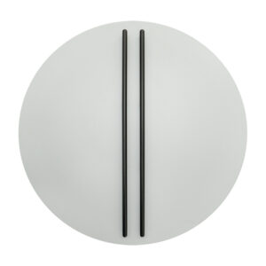 LED ΦΩΤΙΣΤΙΚΟ ΤΟΙΧΟΥ 30W 3000K TRIAC ΓΚΡΙ ΒΑΣΗ - ΜΑΥΡΑ ΓΡΑΜΜΙΚΑ ΣΤΟΙΧΕΙΑ