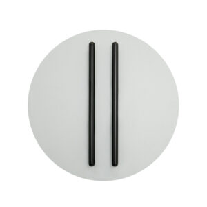 LED ΦΩΤΙΣΤΙΚΟ ΤΟΙΧΟΥ 13W 3000K ΓΚΡΙ ΒΑΣΗ - ΜΑΥΡΑ ΓΡΑΜΜΙΚΑ ΣΤΟΙΧΕΙΑ