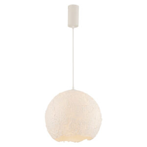 ΚΡΕΜΑΣΤΟ ΦΩΤΙΣΤΙΚΟ 1xΕ27 MAX 15W ΜΕΤΑΛΛΟ-ΧΑΡΤΟΠΟΛΤΟΣ-ΠΛΑΣΤΙΚΟ ΛΕΥΚΟ