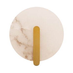 LED ΦΩΤΙΣΤΙΚΟ ΤΟΙΧΟΥ 5W ΑΛΑΒΑΣΤΡΟ - ΟΡΕΙΧΑΛΚΟ