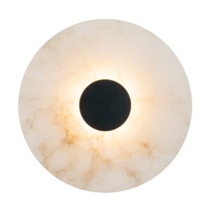 LED ΦΩΤΙΣΤΙΚΟ ΤΟΙΧΟΥ 5W ΑΛΑΒΑΣΤΡΟ - ΜΑΥΡΟ