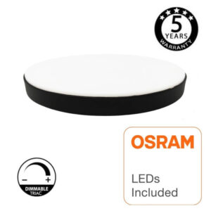 Οροφής Led Εξωτερικό osram chip 24W Dimmable 3000K Black