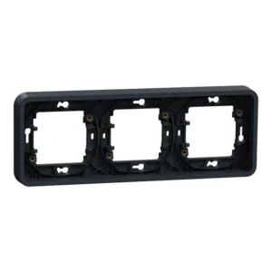 Mureva Styl Πλαίσιο 3 Θέσεων Οριζόντιο Ανθρακί