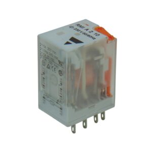RELAY ΜΕΣΑΙΟ 2P 230V AC SOLDER ΜΕ LED RMI RGN