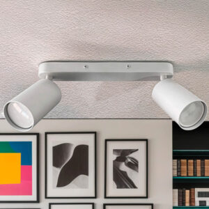 Φωτιστικό Οροφής for two GU10 Lamp White