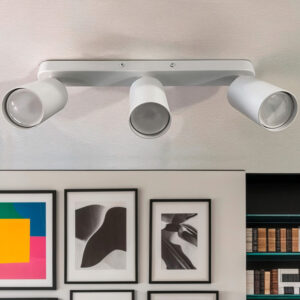 Φωτιστικό Οροφής for three GU10 Lamp White
