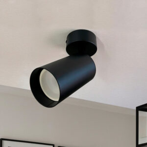 Φωτιστικό Οροφής for one GU10 Lamp Black