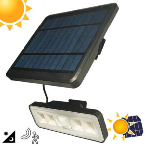 Προβολέας Led Detachable Solar 4000K Με Panel 8W – Battery 20Ah