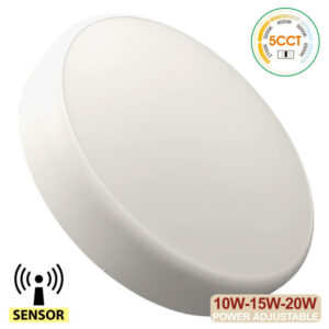 Οροφής Led Εξωτερικό selectable 20W – 15W – 10W 5CCT motion sensor