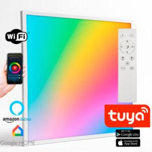Οροφής Led Panel Tuya Smart driver 40W RGB + CCT 60×60