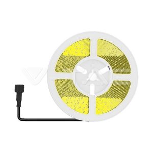 V-tac Κιτ Ηλιακής Ταινίας 1.2W LED Λωρίδα IP67 Φυσικό λευκό 3000K 5m