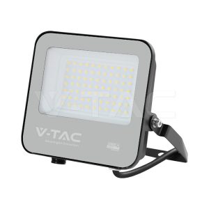 V-tac 50W Пροβολής LED CREE Tσιπ Μαύρο Σώμα Γκρι γυαλί 3000K 135lm/W