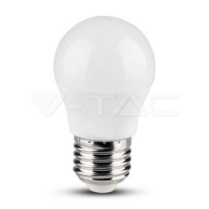 V-tac Λάμπα LED 4.5W E27 G45 Smart RGB, Ψυχρό Λευκό, Θερμό Λευκό