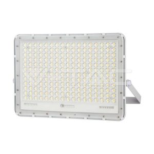 V-tac 20W LED Ηλιακός Προβολέας 6400K με Χειριστήριο & Ένδειξη Μπαταρίας
