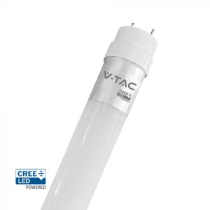 V-TAC LED Tube CREE τσιπ 60cm 7W G13 Nano Πλαστική 4000K High Lumen